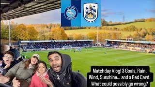 Wycombe v Huddersfield EFL league 1 Matchday vlog at Adams Park. 3 Goals, Red Card, Expensive Food ?