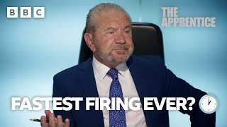 Is this the fastest firing on The Apprentice ever? - BBC