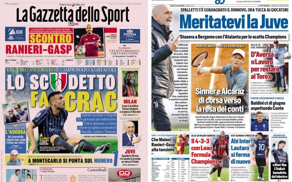 Gallery: ‘Champions League formula’, ‘Leao on the edge’ - Today’s front pages in Italy