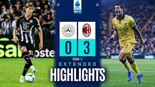 UDINESE-MILAN 0-3 | EXTENDED HIGHLIGHTS | SERIE A 2025/26