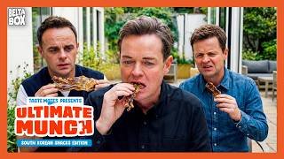 Stephen Mulhern, Ant & Dec Taste Test WILD South Korean Snacks! | Taste Mates Ultimate Munch!