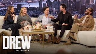 Drew Barrymore Sits Down with 'Outcome' Cast - After Forgetting She Was Also in the Film!