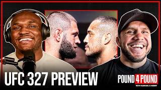UFC 327 Preview: Best Card of the Year? Jiri vs Carlos Ulberg,  Pitbull vs Aaron Pico | Pound4Pound