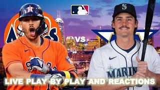 Houston Astros vs Seattle Mariners Live Play-By-Play & Reactions