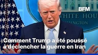 Guerre au Moyen-Orient : le moment où Donald Trump décide d'entrer en guerre