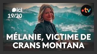 Le combat de Mélanie Van de Velde, victime à Crans Montana