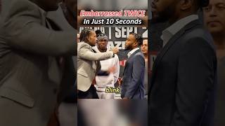 This is the most embarrassed fighter have ever seen ..#boxing