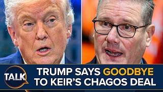 Trump Kills Starmer's Chagos Deal And Calls It "An Act Of Great Stupidity"