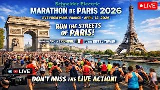 Paris Marathon 2026 LIVE 🔴 | Schneider Electric Paris Marathon 2026 Full Race
