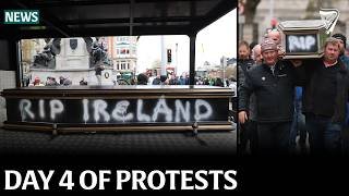 Fuel protests continue despite crunch talks with government