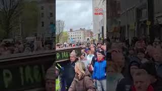 Coffin March Through Dublin Amid Fuel Protests