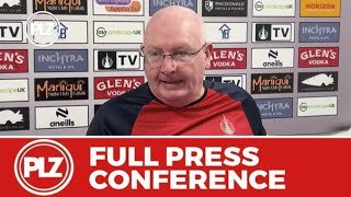 John McGlynn | Falkirk vs. Rangers | Full Press Conference