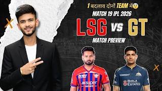 LSG vs GT | Match Prediction | IPL 2026 | Match - 19 | LSG vs GT 2026 | Cricket Prediction
