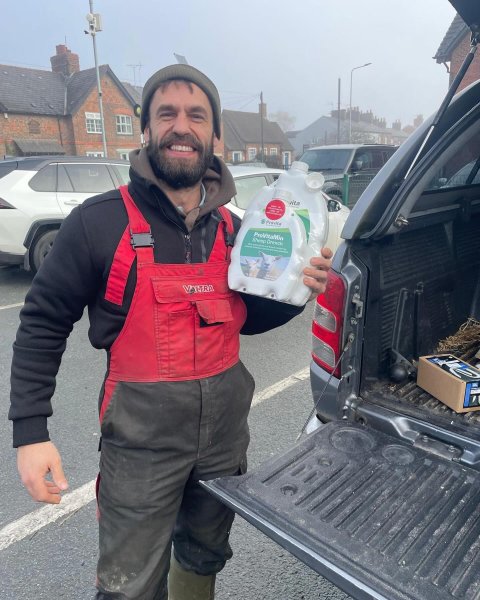 Great to see Kelvin fletchersonthefarm in our Farm Shop p...