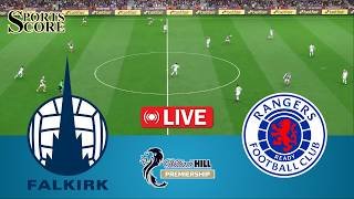 🔴 Live Falkirk vs Rangers | Scotland Premiership 2026 | Full Match – Video Game Simulation