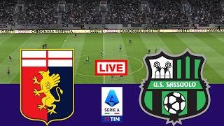 🔴 In Diretta : Genoa vs Sassuolo | Serie A 2025/26 | Streaming completo della partita
