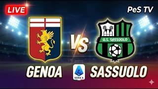 LIVE Genoa vs Sassuolo | Serie A 2026 - Video Game Simulation