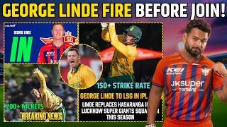 IPL 2026 LSG: George Linde Fire in T20 before Join LSG | 150+ Batting Strike Rate | 200+ Wickets 
