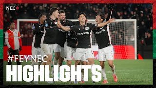 N.E.C. boekt historische 2-4 zege in De Kuip | Highlights #FEYNEC
