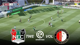 🔴LIVE | NEC vs Feyenoord - Round 30, Eredivisie 2025/26 - Full Match Simulation PES
