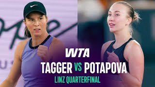 Anastasia Potapova vs. Lilli Tagger | 2026 Linz Quarterfinal | WTA Match Highlights