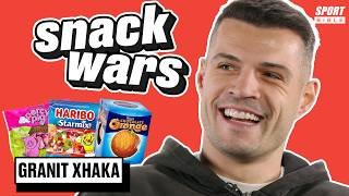 Footballer Granit Xhaka Rates British & Rest Of The World Food | Snack Wars