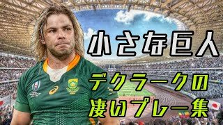 デクラークの凄いプレー集【南アフリカの小さな巨人】世界のスター