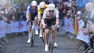 LEGENDARY CYCLING BATTLE | Tadej Pogačar vs Mathieu van der Poel vs Wout Van Aert vs Remco Evenepoel
