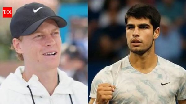 Carlos Alcaraz: Laila Hasanovic spotted watching Carlos Alcaraz at Monte Carlo as Jannik Sinner rivalry takes unexpected twist | International Sports News - The Times of India