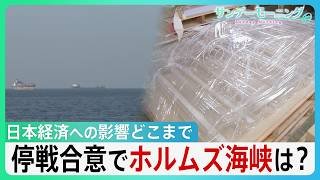 停戦合意でホルムズ海峡は？続く封鎖で日本の商社に危機感　続く価格高騰と“供給目詰まり”　日本経済への影響どこまで…【サンデーモーニング】｜TBS NEWS DIG