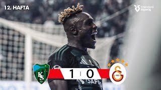 Kocaelispor (1-0) Galatasaray - Highlights/Özet | Trendyol Süper Lig - 2025/26