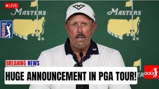UNBELIEVABLE! Phil Mickelson Makes HUGE Masters Announcement — Golf World STUNNED!