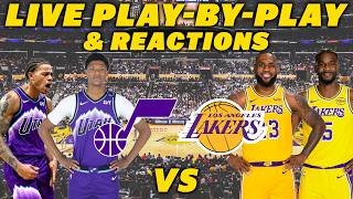 Utah Jazz vs Los Angeles Lakers | Live Play-By-Play & Reactions