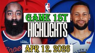 Los Angeles Clippers vs Golden State Warriors  GAME 1st Qtr Apr 12.2026 Highlights | NBA hightlight