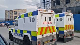 POLICE SERVICE OF NORTHERN IRELAND - PUBLIC DISTURBANCE 07.09.23 || Creggan Estate, Derry