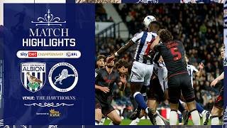 Goalless draw continues Baggies’ unbeaten streak ⚖️ | Albion 0-0 Millwall | MATCH HIGHLIGHTS