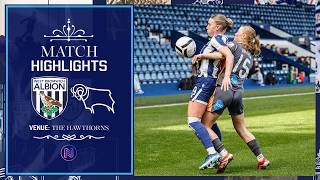Hawthorns defeat for Baggies 🏟️ | Albion Women 0-2 Derby County | FAWNL Northern Premier Highlights
