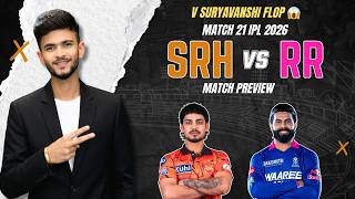 SRH vs RR | Match Prediction | IPL 2026 | Match - 21 | SRH vs RR 2026 | Cricket Prediction