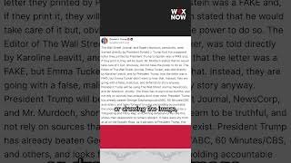 Federal judge tosses Trump’s defamation lawsuit against Wall Street Journal over Epstein letter