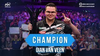 Gian van Veen is the champion of Europe!