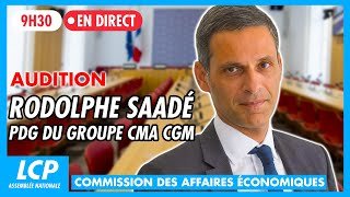 Rodolphe Saadé, PDG du groupe CMA-CGM, est auditionné à l'Assemblée - 17/09/2025