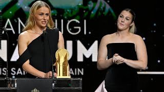 Hannah Hampton Wins Yashin Trophy | Awkward Moment with Mary Earps at Ballon d’Or