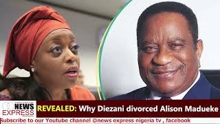 REVEALED: Why Diezani divorced Alison Madueke
