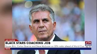 Black Stars Coaching Job: Slaven Bilic, Carlos Queiroz & others on GFA radar ahead of World Cup