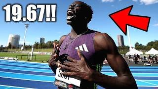 GOUT GOUT SHOCKS THE WORLD!!! || A New WORLD RECORD In 200 Meters Junior Division - AUS Champs!