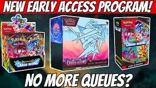 Chaos Rising Pokemon Center Queue Cancelled?! New System In Place!