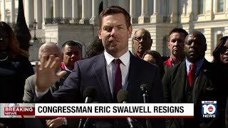 U.S. Rep. Eric Swalwell resigning from Congress after sexual assault allegations