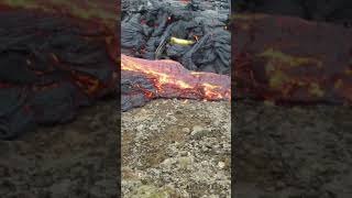 Banana gets thrown into Icelandic Volcano!! Will it survive?
