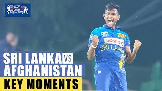 Afghanistan Tour Of Sri Lanka | 1st T20I | Matheesha Pathirana Shines For Sri Lanka