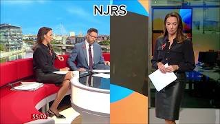 Sally Nugent in Leather Skirt 20231030